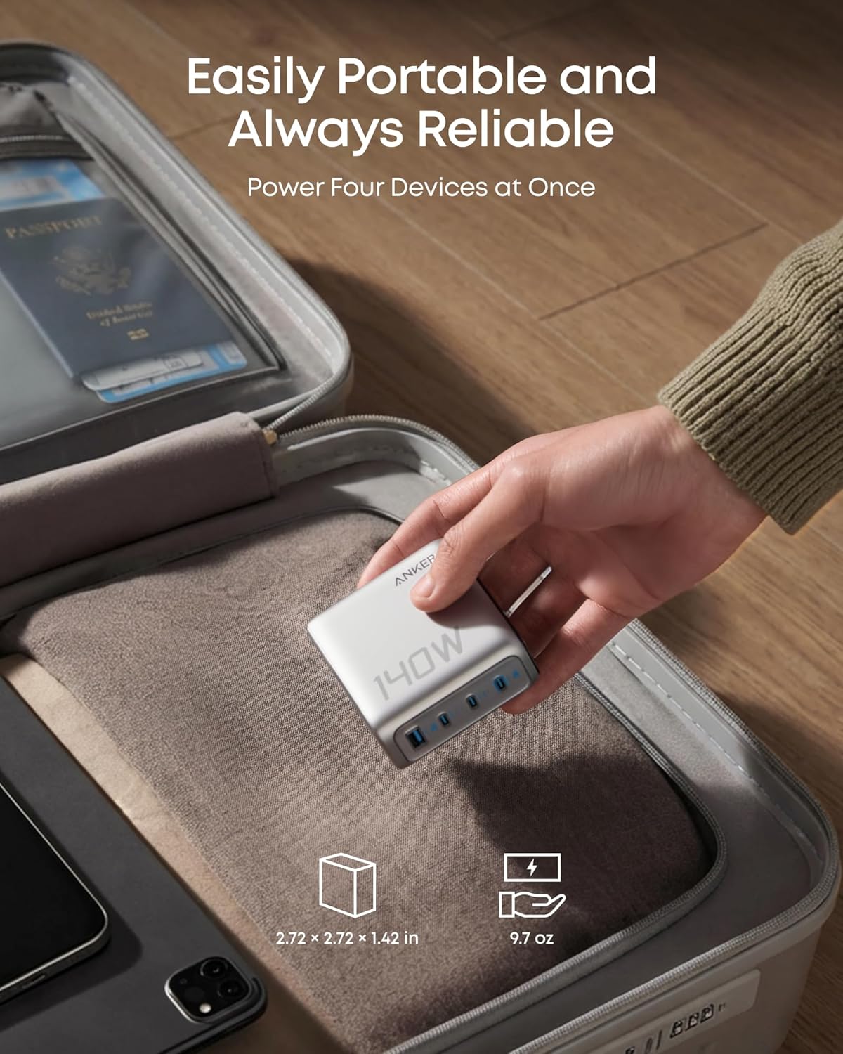 Anker 140W GaN charger review
