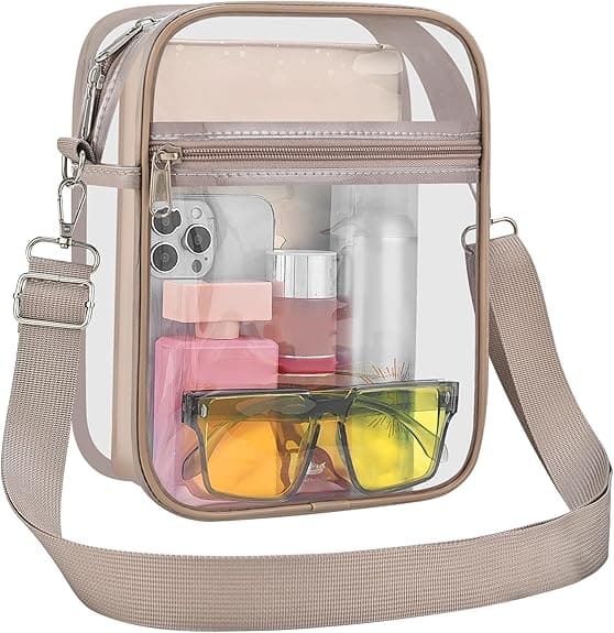 USPECLARE Clear Purse Review: 1 Best Stadium Approved Crossbody Bag?