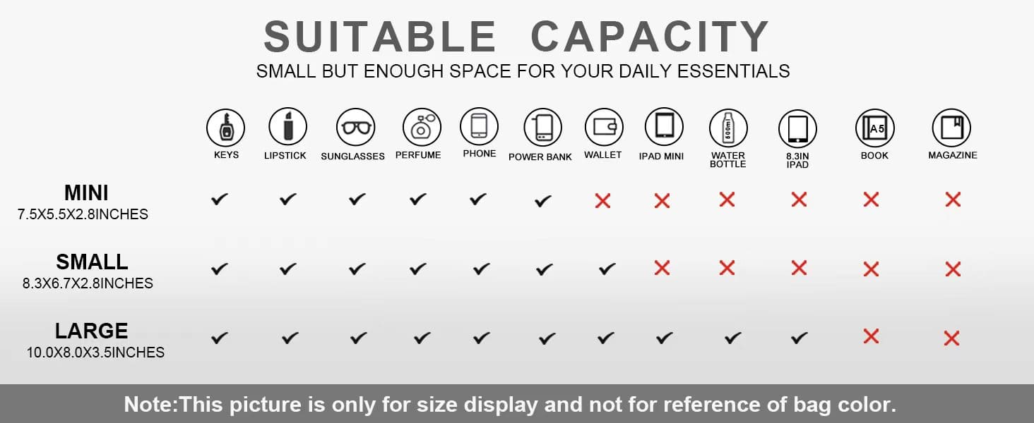 Uspeclare clear purse review